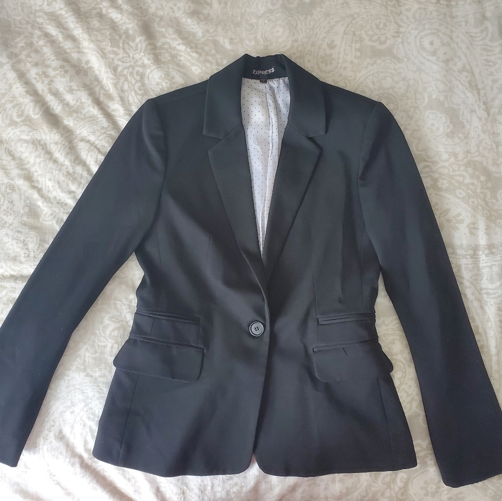 Express Black Blazer - Picture 2 of 4